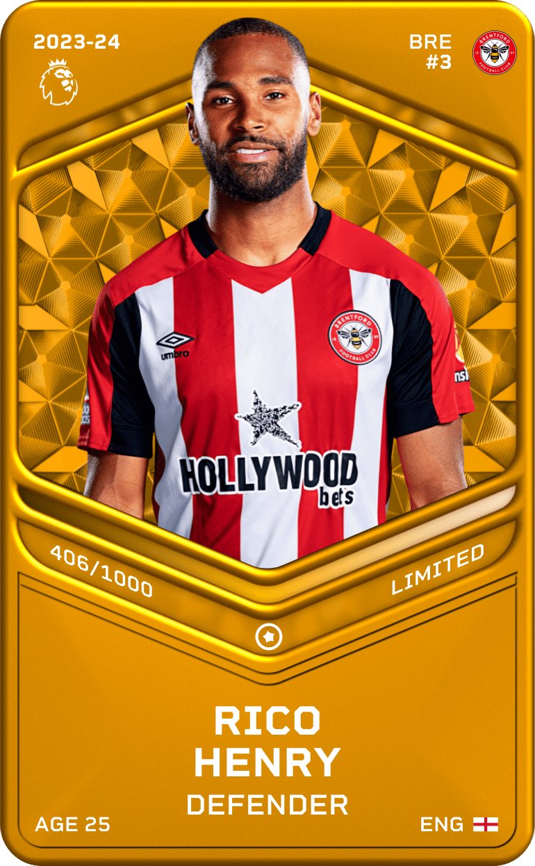 Rico Henry 2023-24 • Limited 406/1000