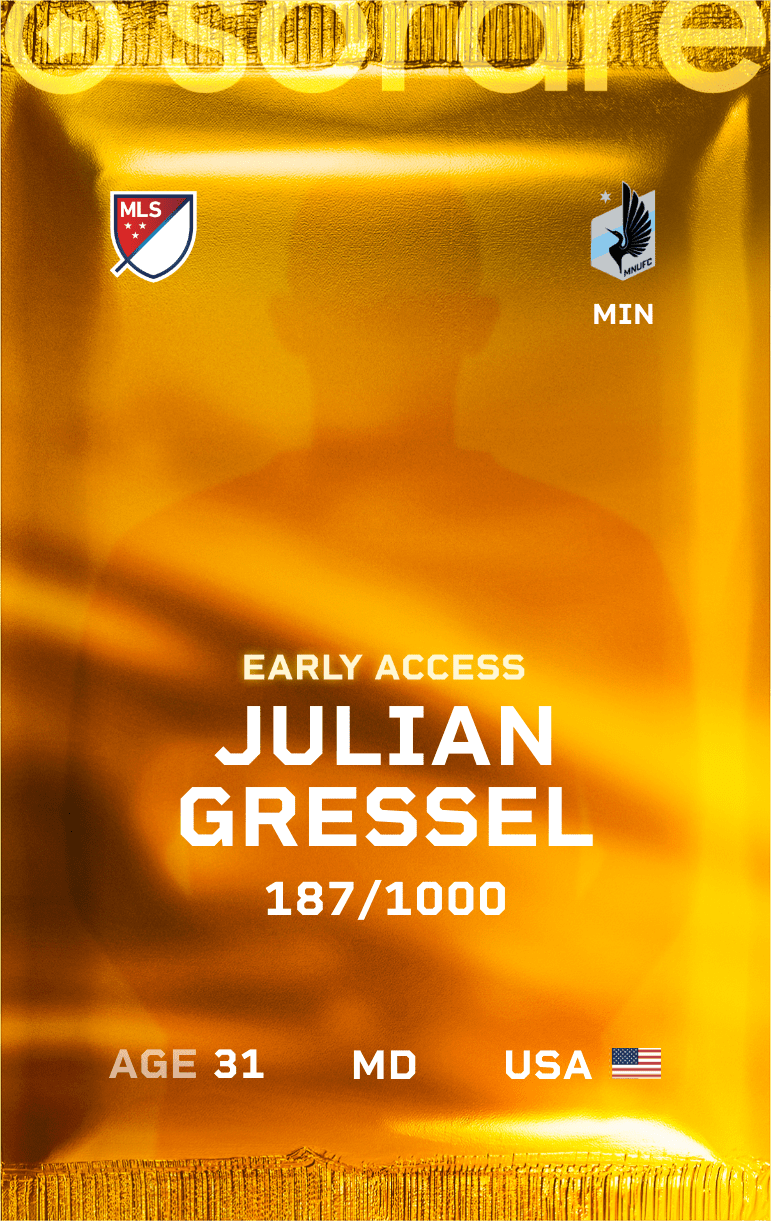 Julian Gressel 2025-26 • Limited 187/1000