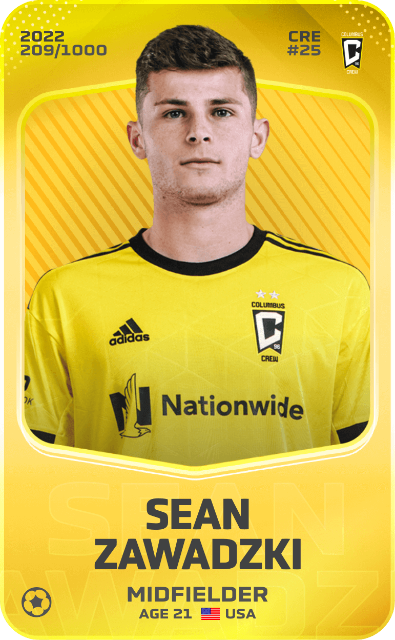 Sean Zawadzki 2022-23 • Limited 209/1000