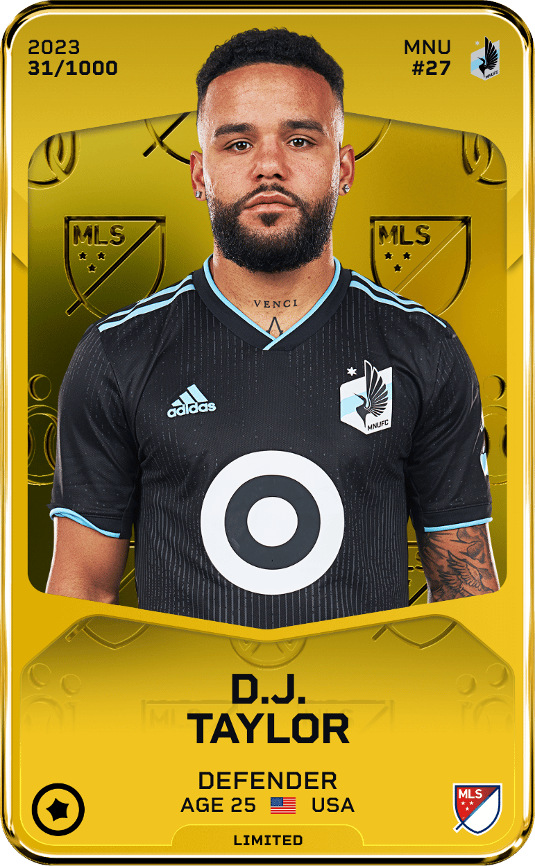 D.J. Taylor 2023-24 • Limited 31/1000