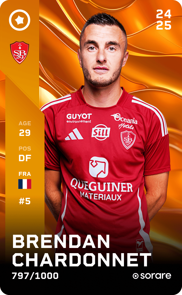 Brendan Chardonnet 2024-25 • Limited 797/1000