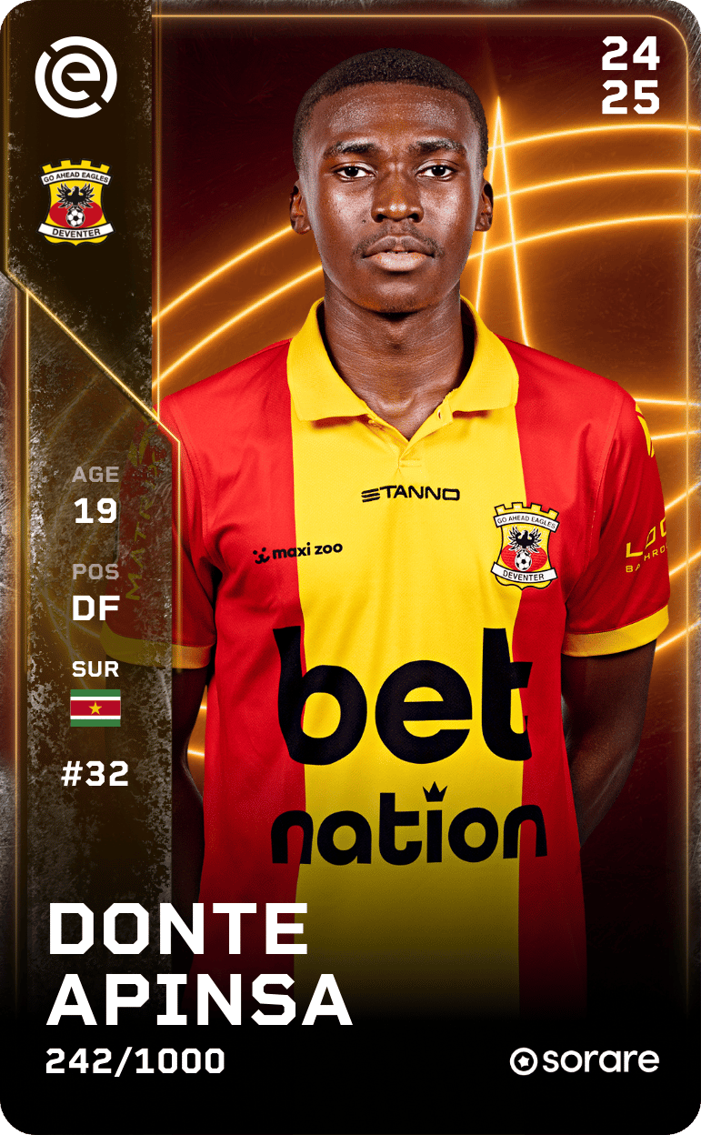 Donte Apinsa 2024-25 • Limited 242/1000