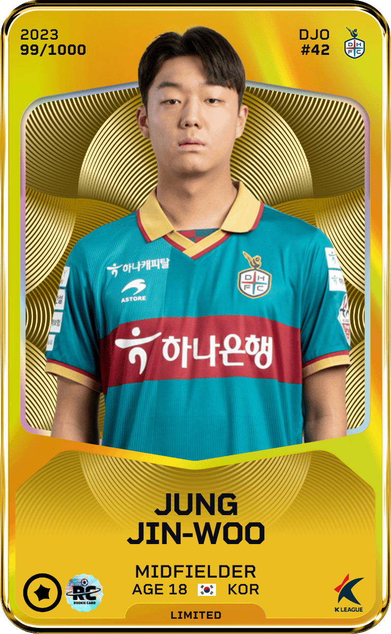 Jung Jin-Woo 2023-24 • Limited 99/1000