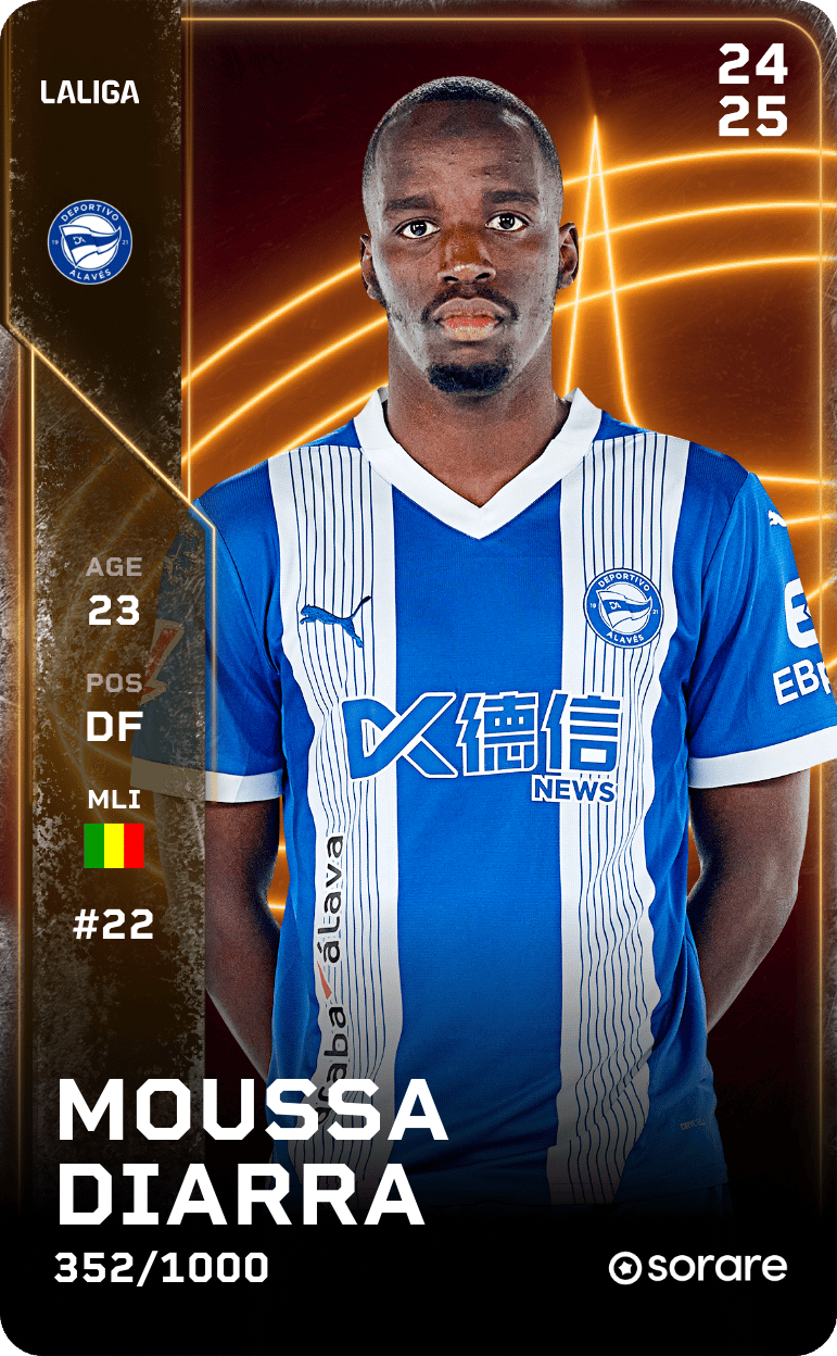 Moussa Diarra 2024-25 • Limited 352/1000