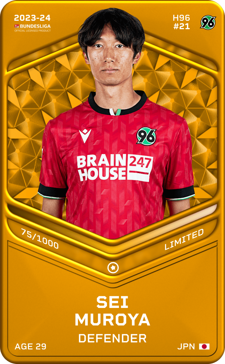 Sei Muroya 2023-24 • Limited 75/1000