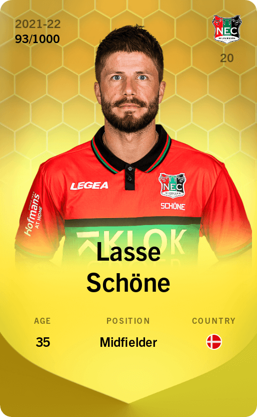 Lasse Schöne 2021-22 • Limited 93/1000