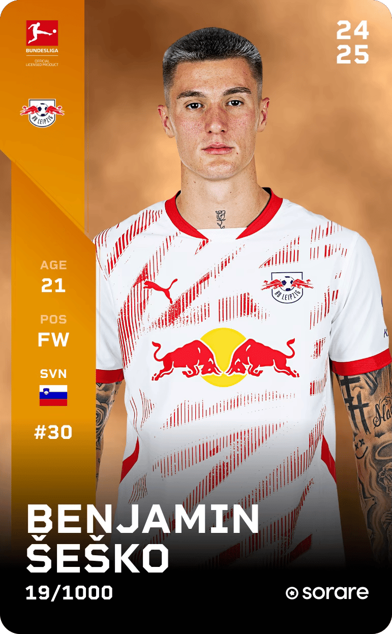 Benjamin Šeško 2024-25 • Limited 19/1000