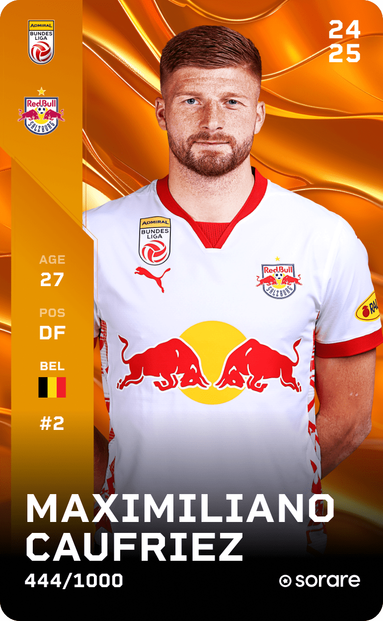 Maximiliano Caufriez 2024-25 • Limited 444/1000