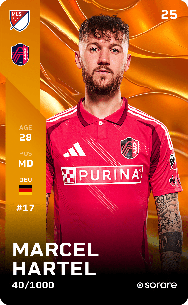 Marcel Hartel 2025-26 • Limited 40/1000