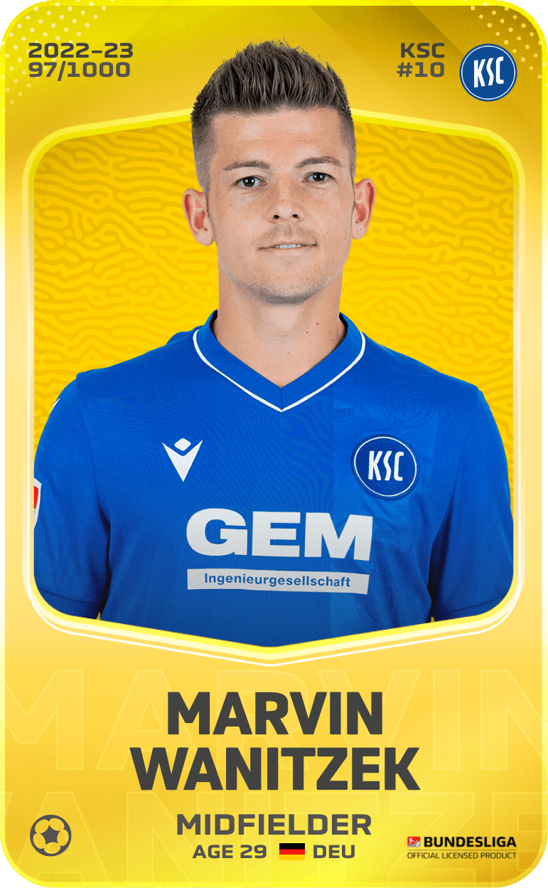 Marvin Wanitzek 2022-23 • Limited 97/1000