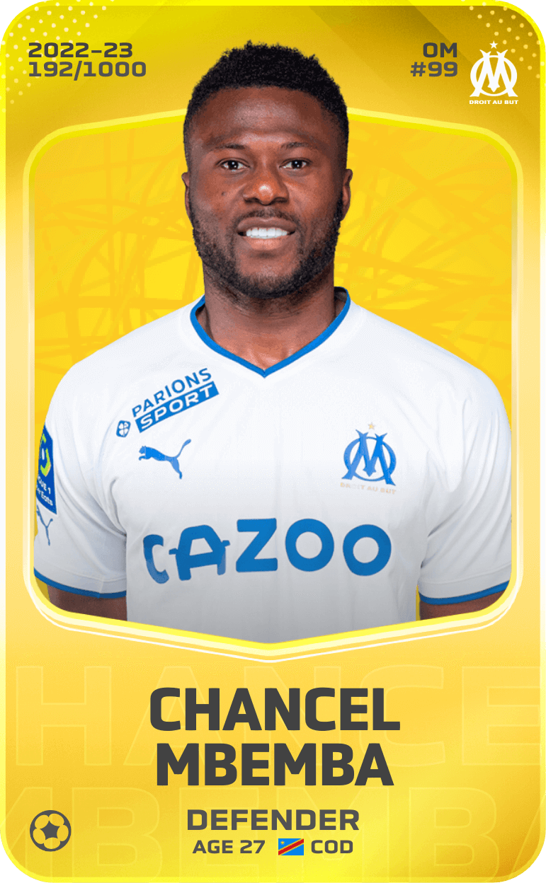Chancel Mbemba 2022-23 • Limited 192/1000