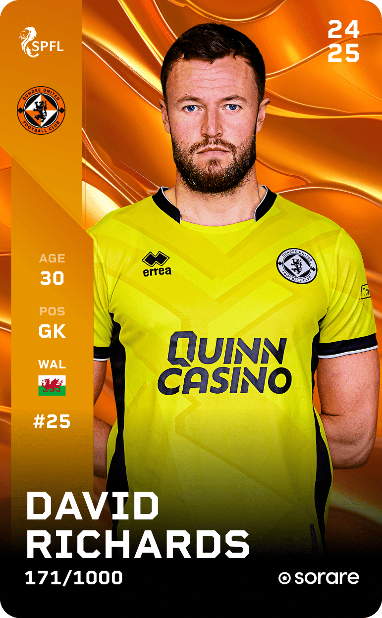 David Richards 2024-25 • Limited 171/1000