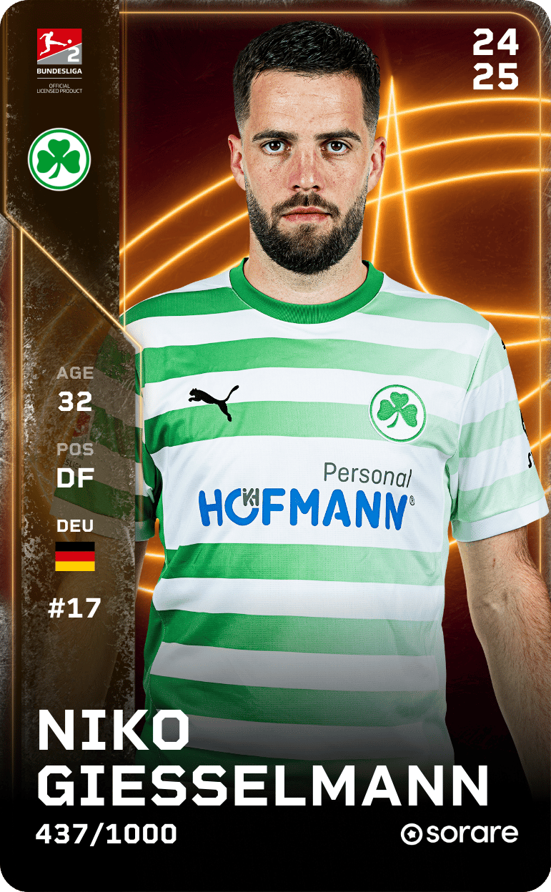 Niko Gießelmann 2024-25 • Limited 437/1000