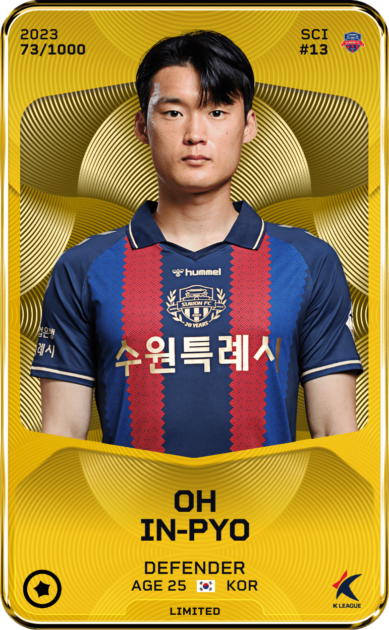 Oh In-Pyo 2023-24 • Limited 73/1000