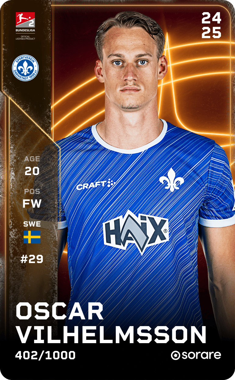 Oscar Vilhelmsson 2024-25 • Limited 402/1000