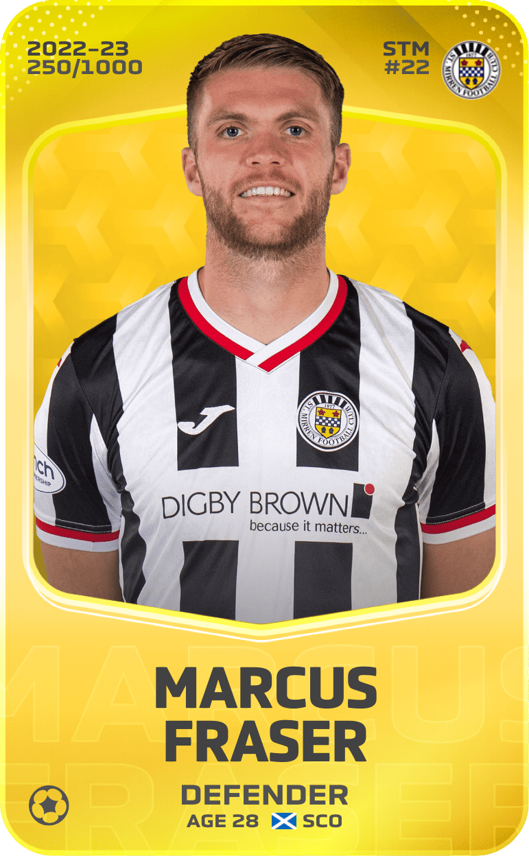 Marcus Fraser 2022-23 • Limited 250/1000