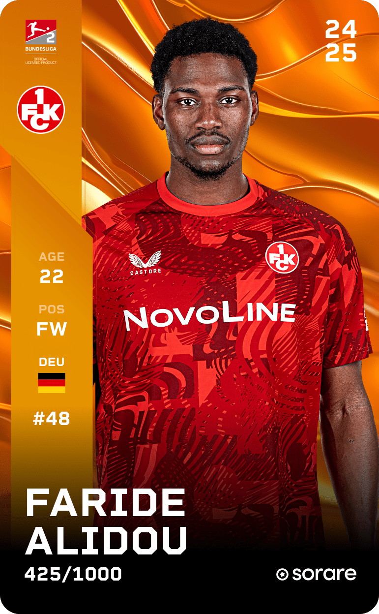 Faride Alidou 2024-25 • Limited 425/1000