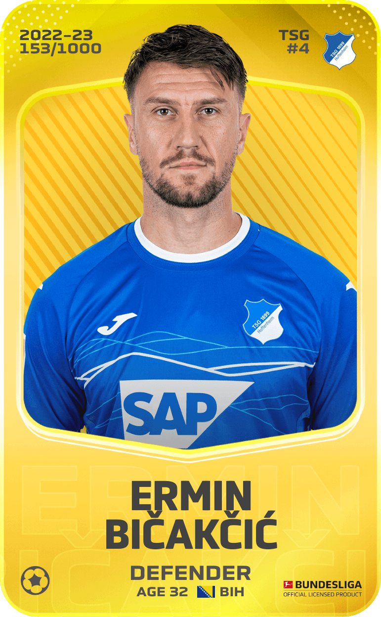 Ermin Bičakčić 2022-23 • Limited 153/1000