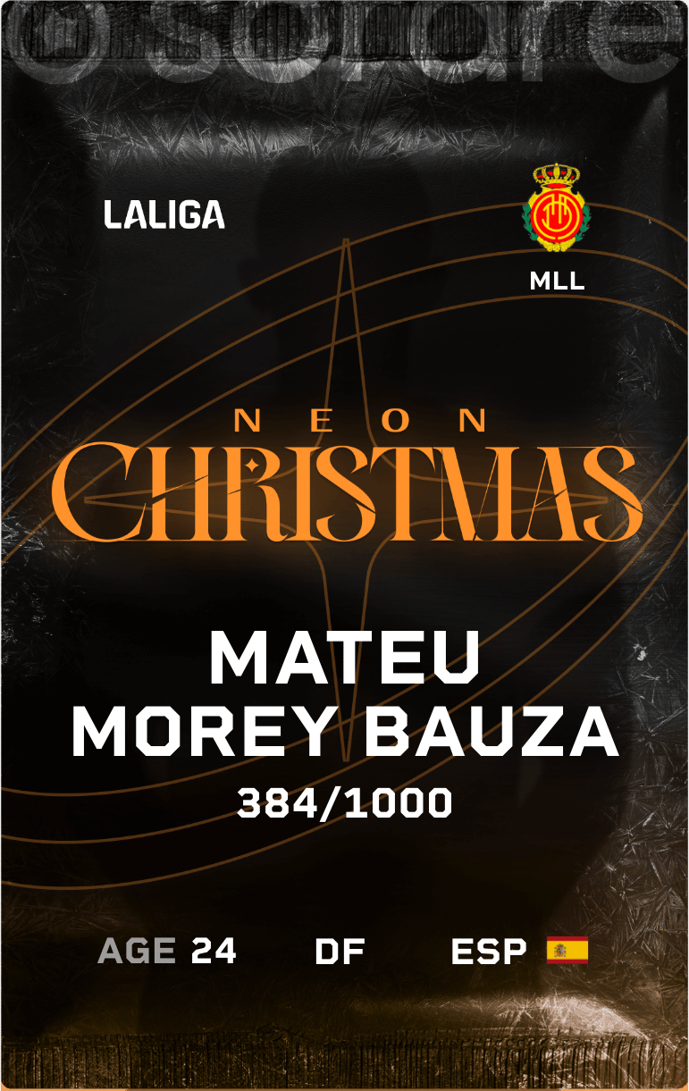 Mateu Morey Bauza 2024-25 • Limited 384/1000