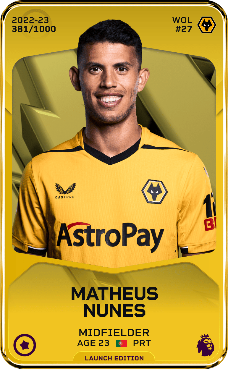 Matheus Nunes 2022-23 • Limited 381/1000