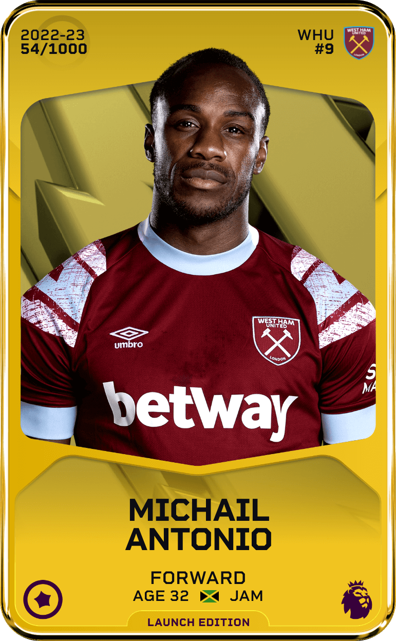 Michail Antonio 2022-23 • Limited 54/1000