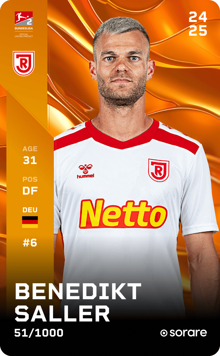 Benedikt Saller 2024-25 • Limited 51/1000
