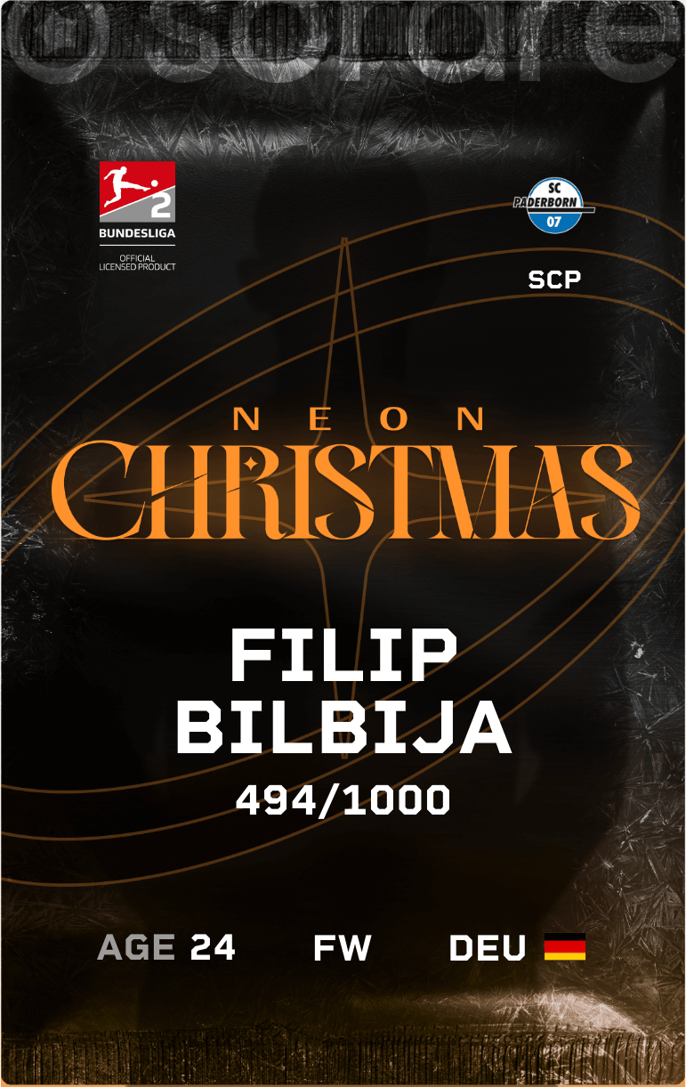 Filip Bilbija 2024-25 • Limited 494/1000