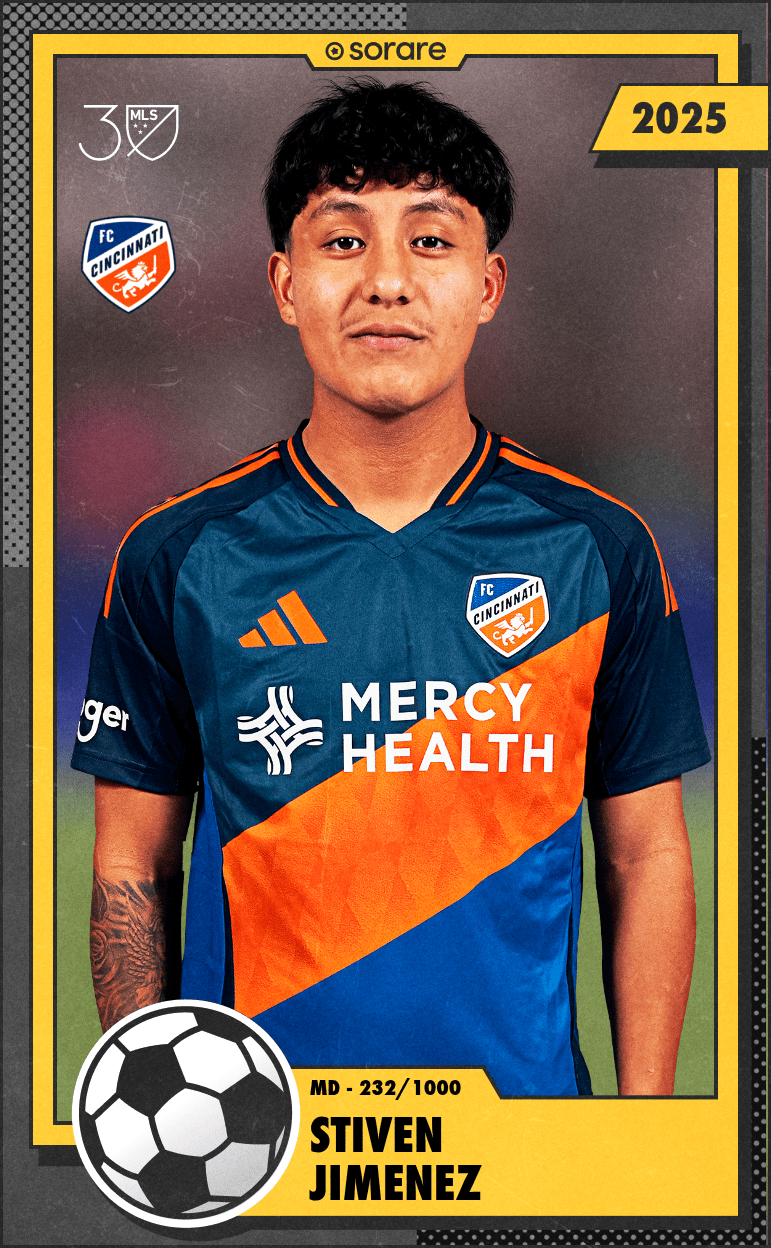 Stiven Jimenez 2025-26 • Limited 232/1000