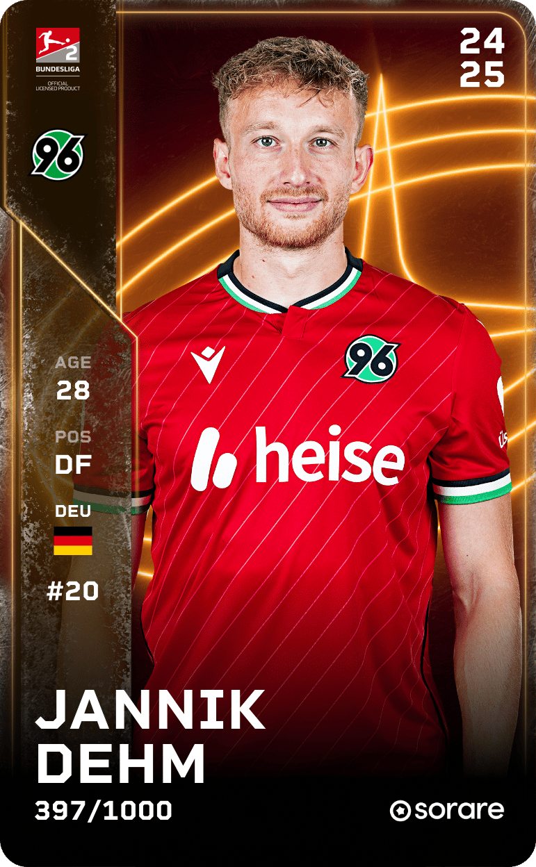 Jannik Dehm 2024-25 • Limited 397/1000