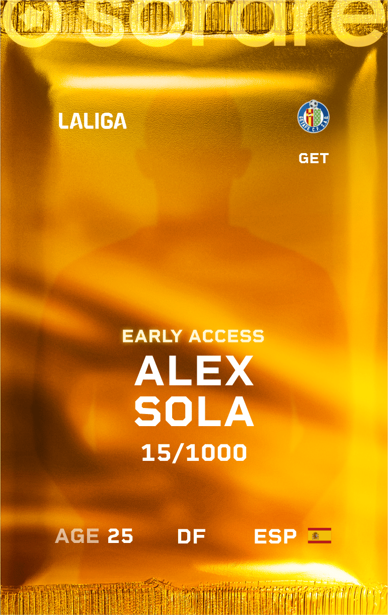 Alex Sola 2024-25 • Limited 15/1000
