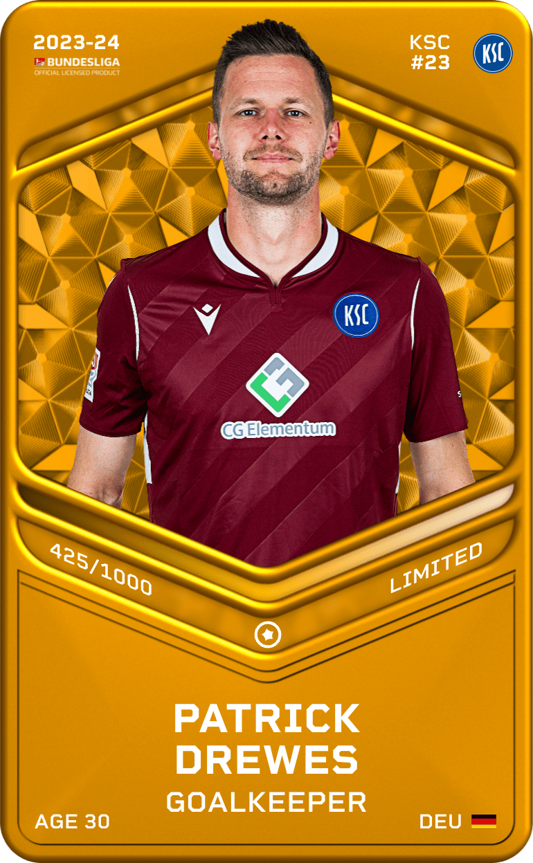 Patrick Drewes 2023-24 • Limited 425/1000