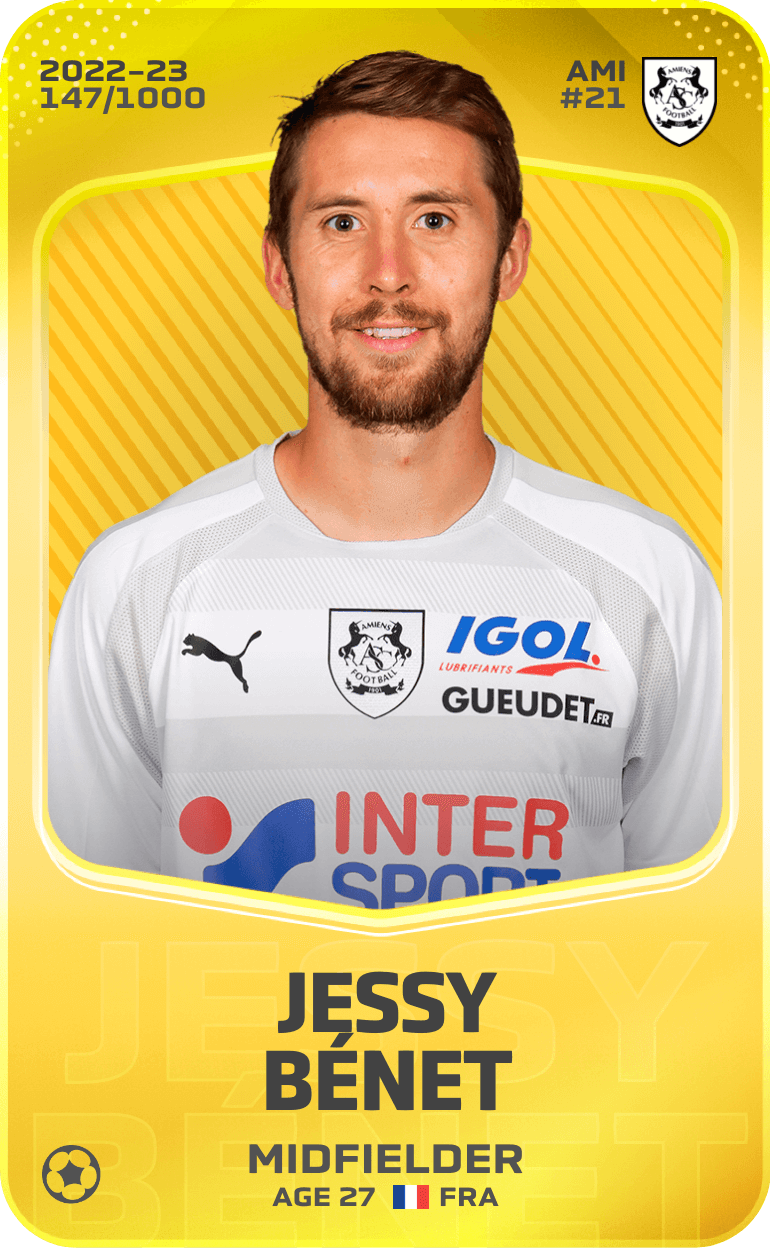 Jessy Bénet 2022-23 • Limited 147/1000