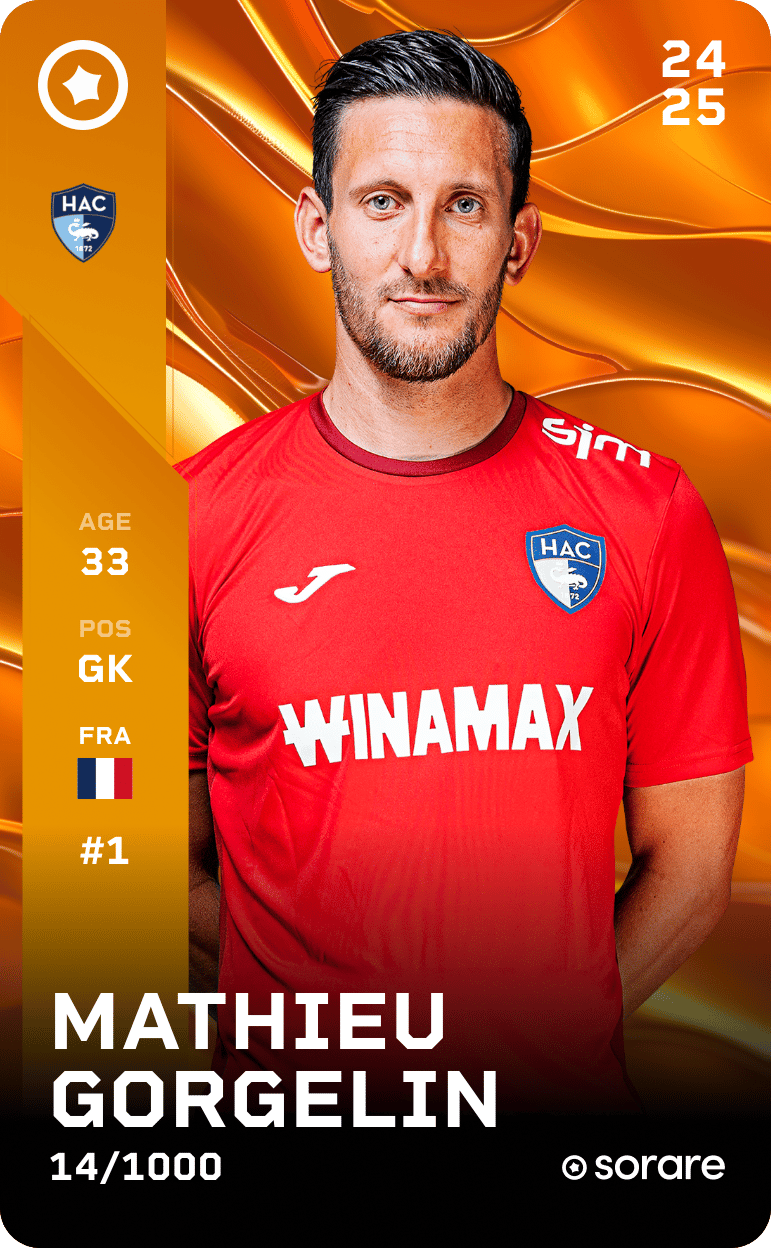 Mathieu Gorgelin 2024-25 • Limited 14/1000