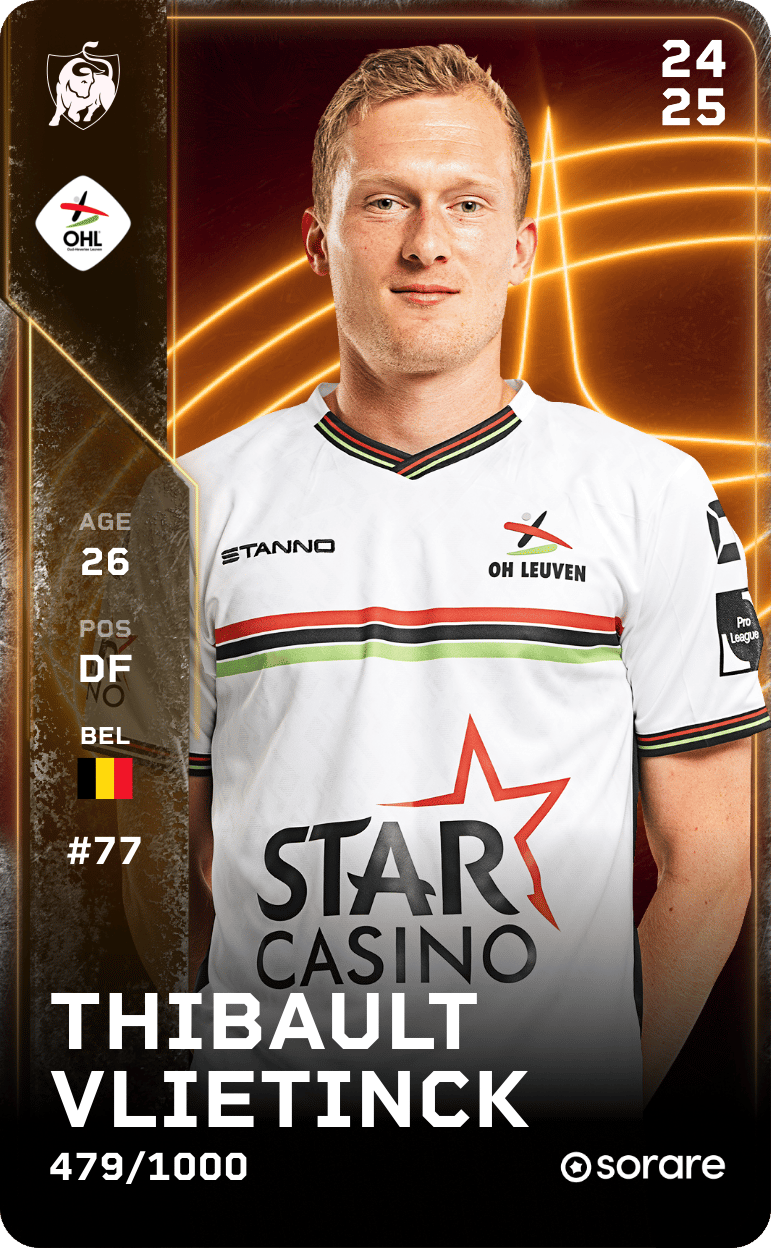 Thibault Vlietinck 2024-25 • Limited 479/1000