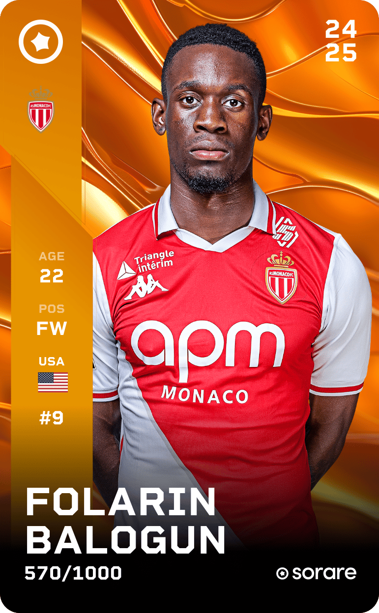 Folarin Balogun 2024-25 • Limited 570/1000