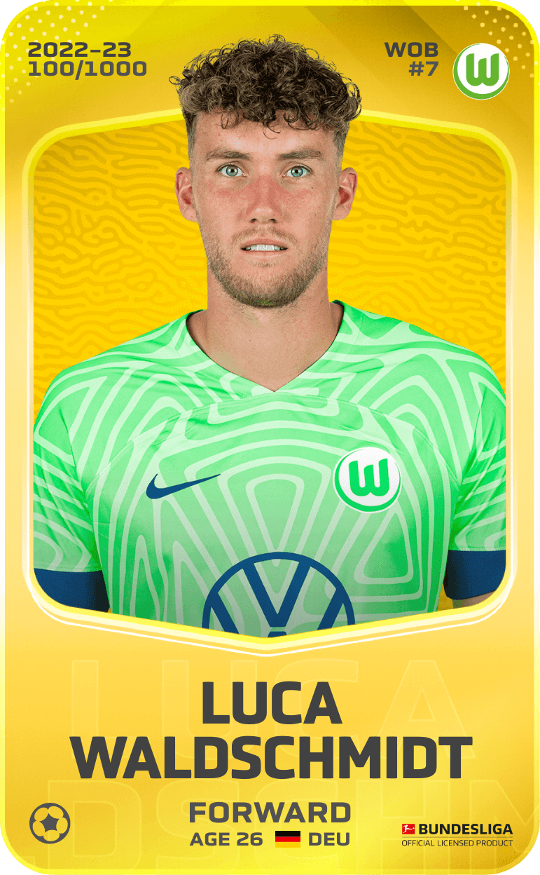 Luca Waldschmidt 2022-23 • Limited 100/1000