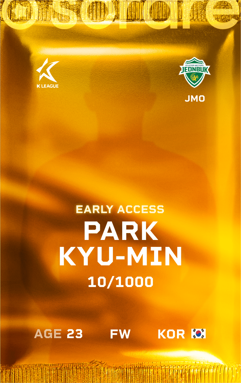 Park Kyu-Min 2025-26 • Limited 10/1000