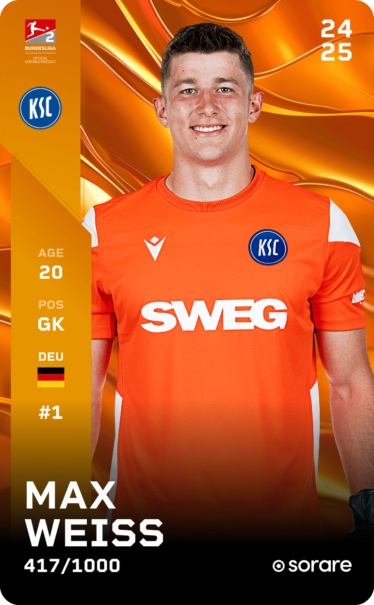Max Weiß 2024-25 • Limited 417/1000