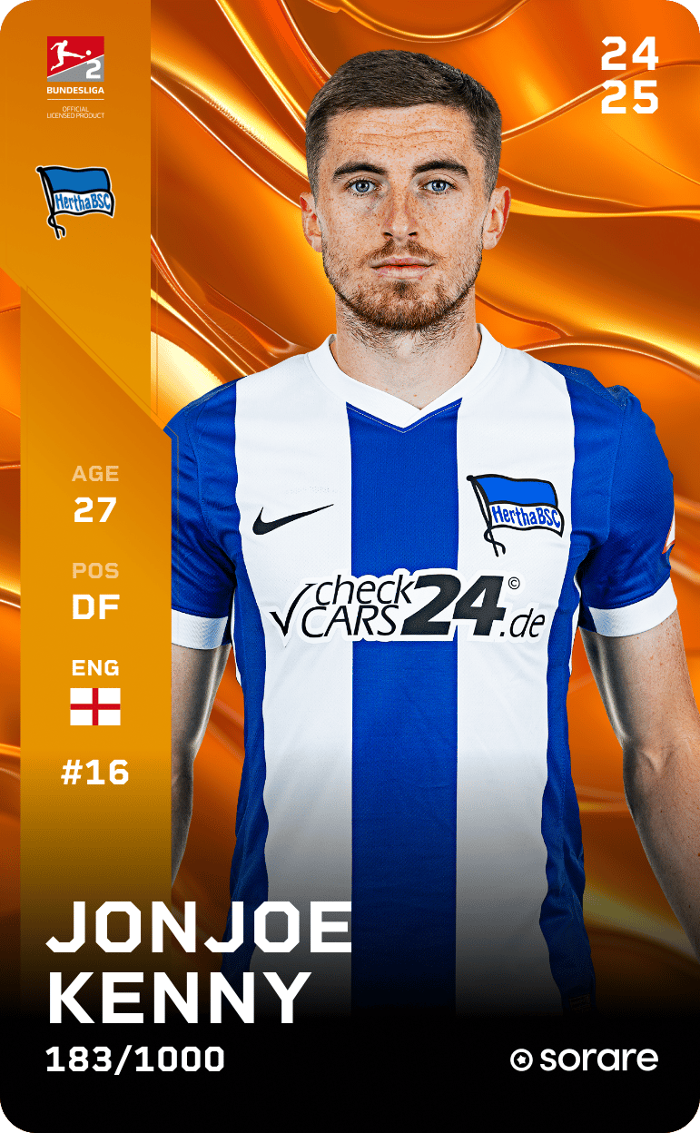 Jonjoe Kenny 2024-25 • Limited 183/1000