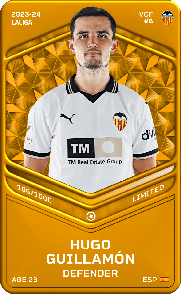 Hugo Guillamón 2023-24 • Limited 166/1000