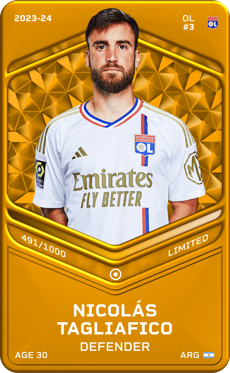 Nicolás Tagliafico 2023-24 • Limited 491/1000