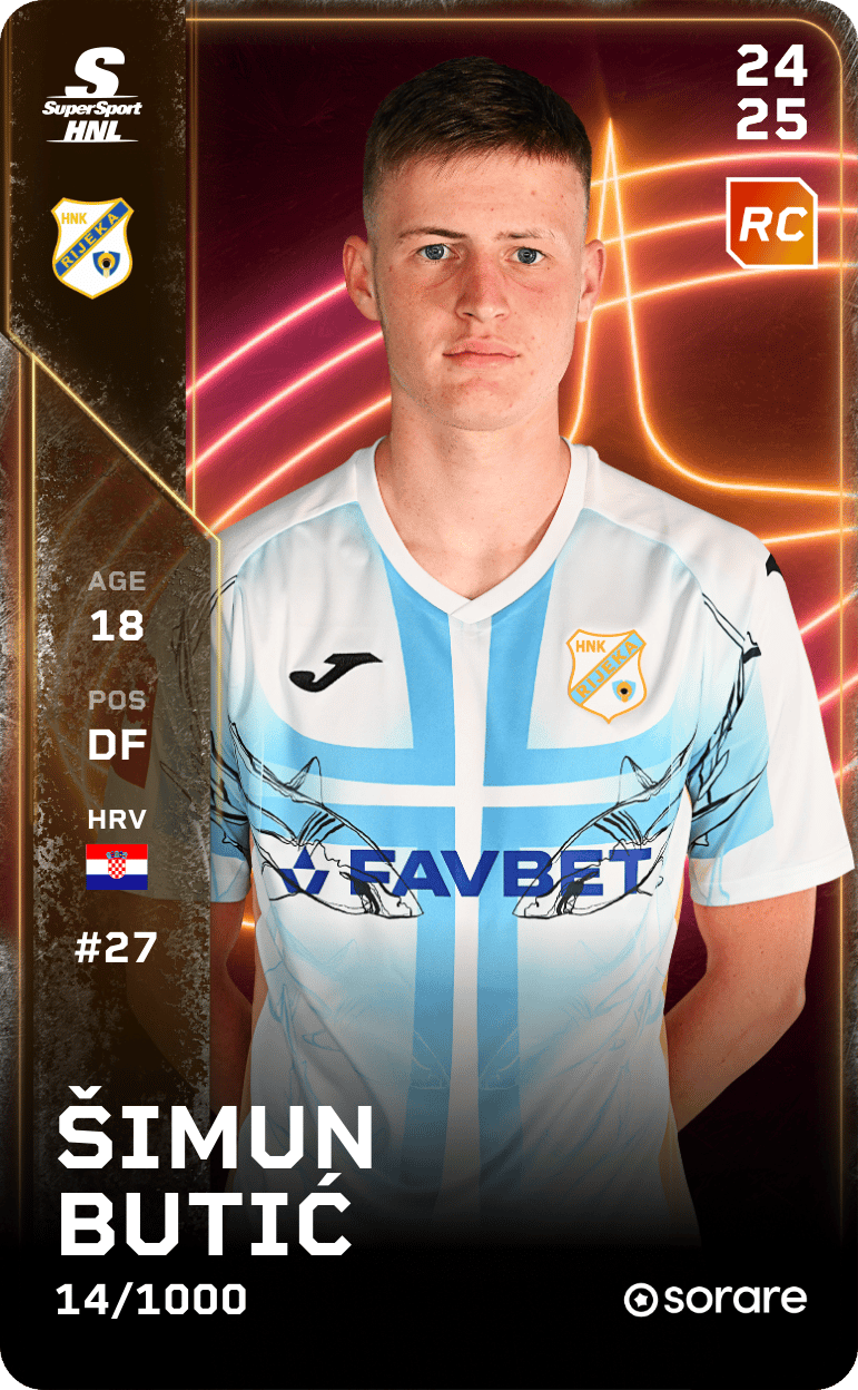 Šimun Butić 2024-25 • Limited 14/1000