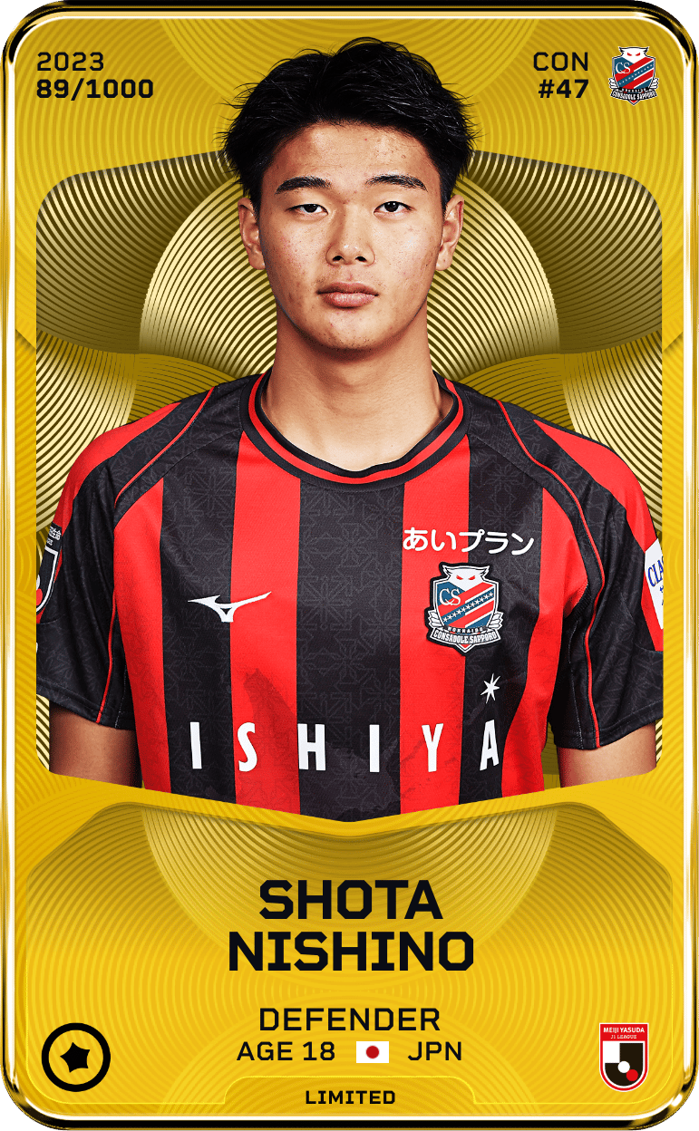 Shota Nishino 2023-24 • Limited 89/1000