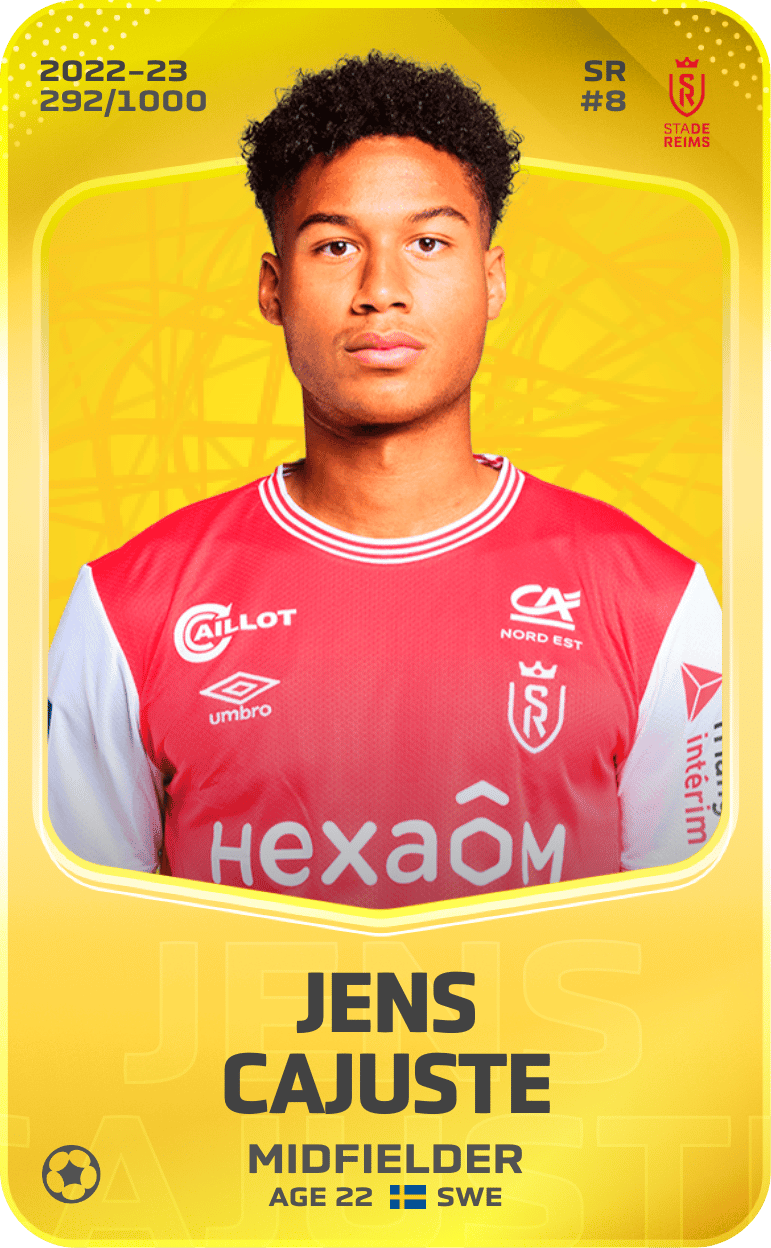 Jens Cajuste 2022-23 • Limited 292/1000