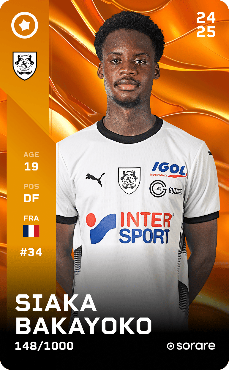 Siaka Bakayoko 2024-25 • Limited 148/1000