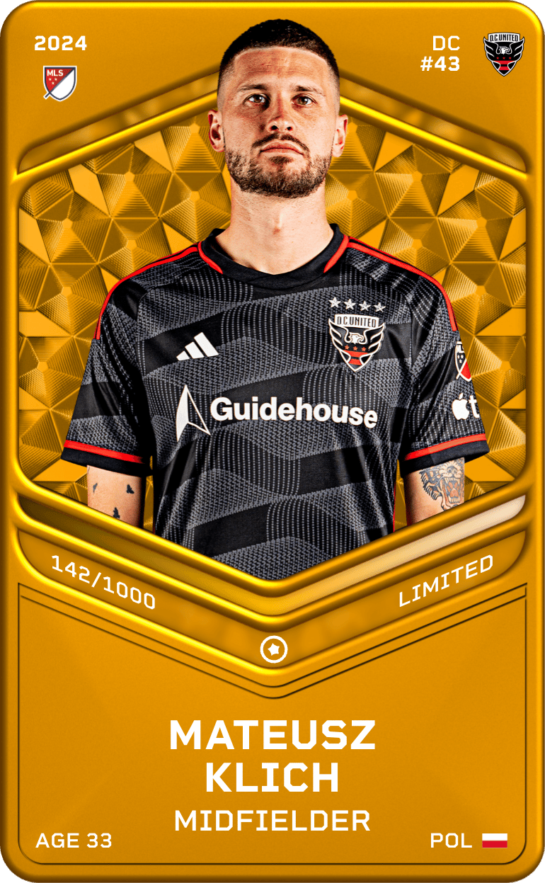Mateusz Klich 2024-25 • Limited 142/1000