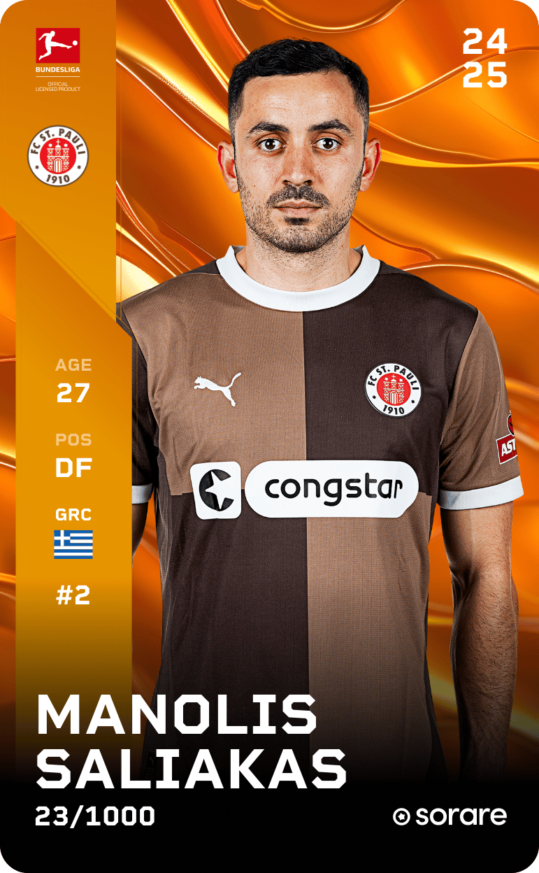 Manolis Saliakas 2024-25 • Limited 23/1000