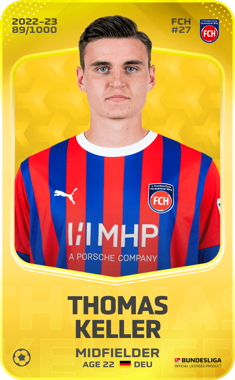 Thomas Keller 2022-23 • Limited 89/1000