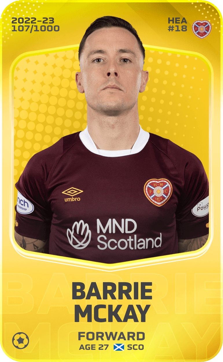 Barrie McKay 2022-23 • Limited 107/1000