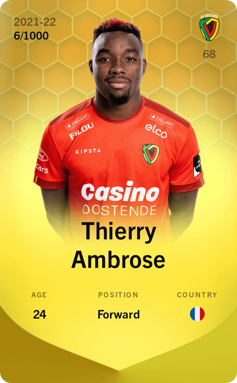 Thierry Ambrose 2021-22 • Limited 6/1000